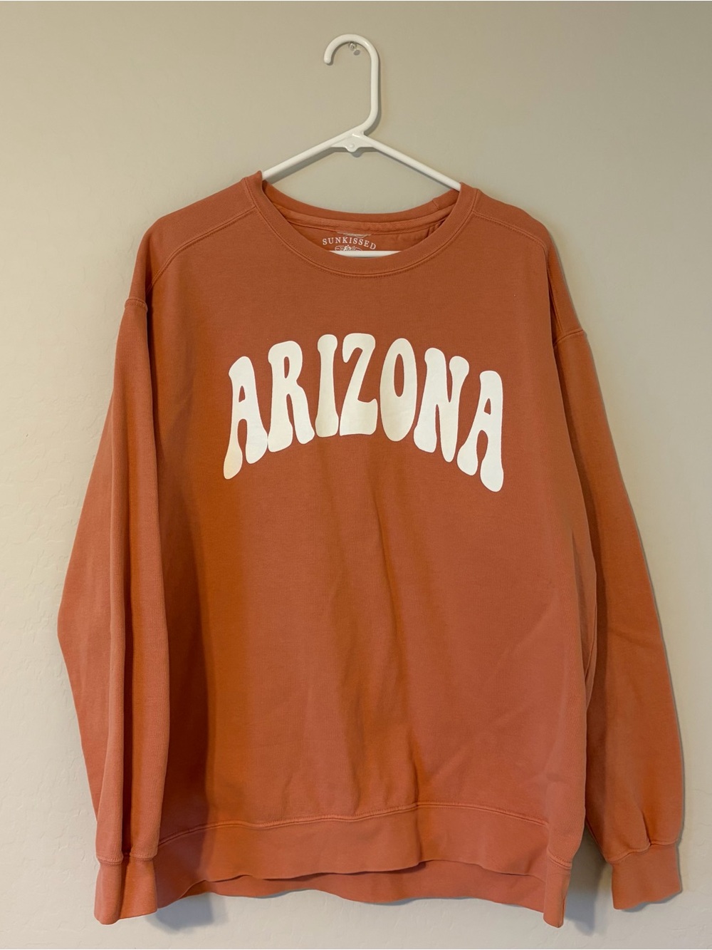 Sunkissed Coconut ARIZONA Crewneck Sweatshirt